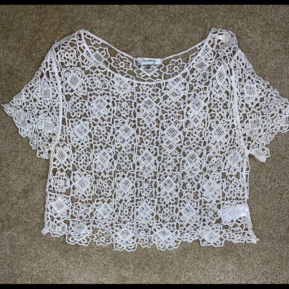 Crop top size small worn once for maternity pics